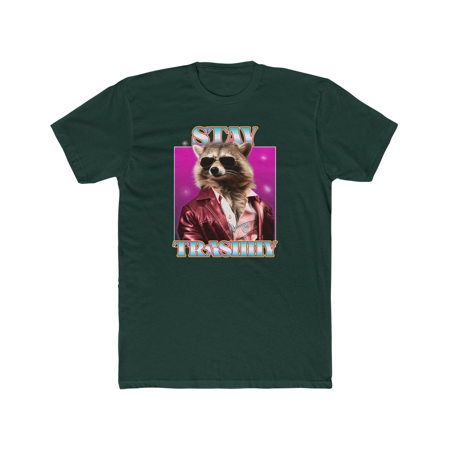 'Stay Trashhy' Unisex Cotton Crew Tee