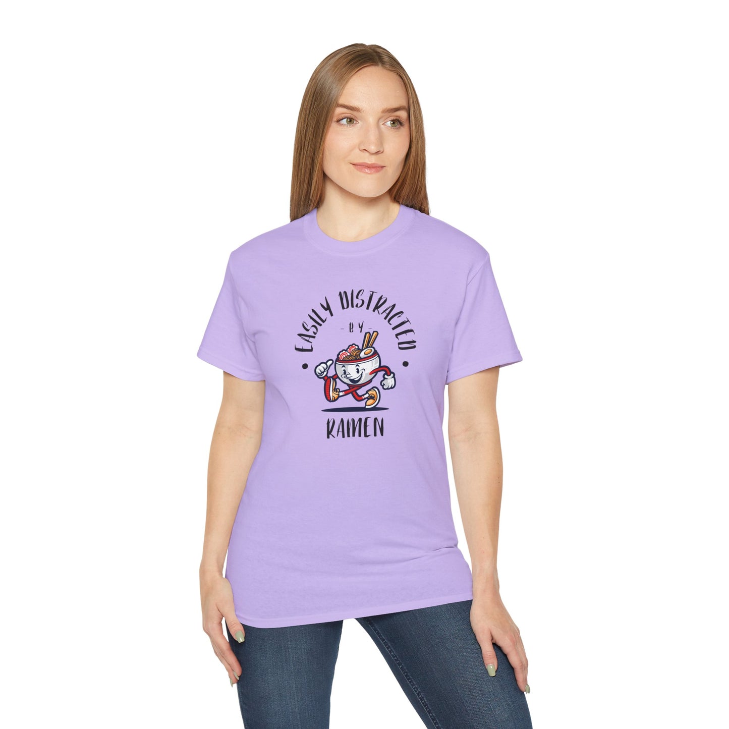 'Easily Distracted by Ramen' Unisex Ultra Cotton Tee