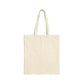 'Too Fat to Kidnap'.Cotton Canvas Tote Bag