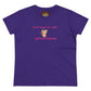 'Just Can't Help It' Women's Midweight Cotton Tee