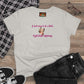 'Just Can't Help It' Women's Midweight Cotton Tee