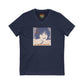 'Chronic Moisture' Unisex Jersey Short Sleeve V-Neck Tee