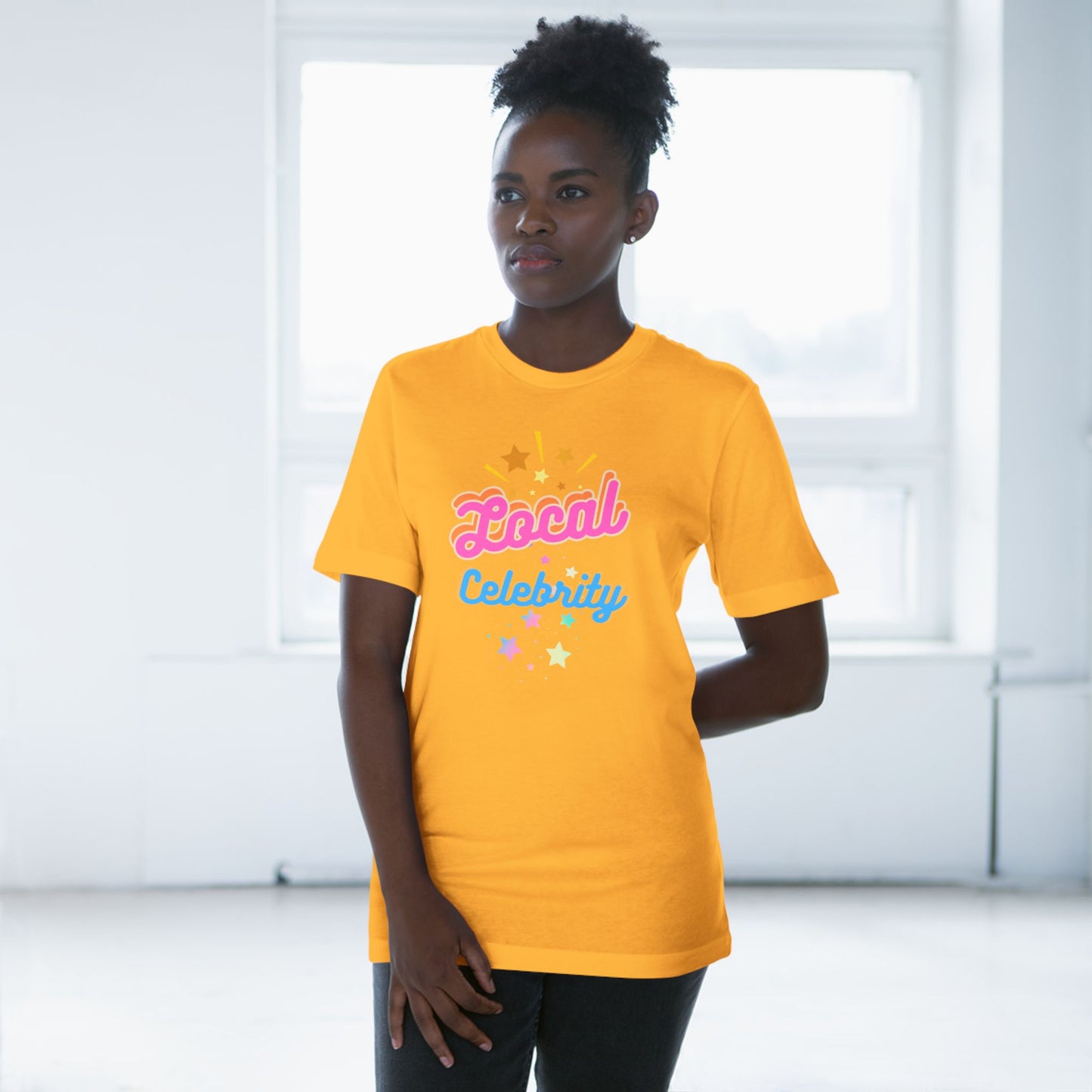 'Local Celebrity' Unisex Deluxe T-shirt