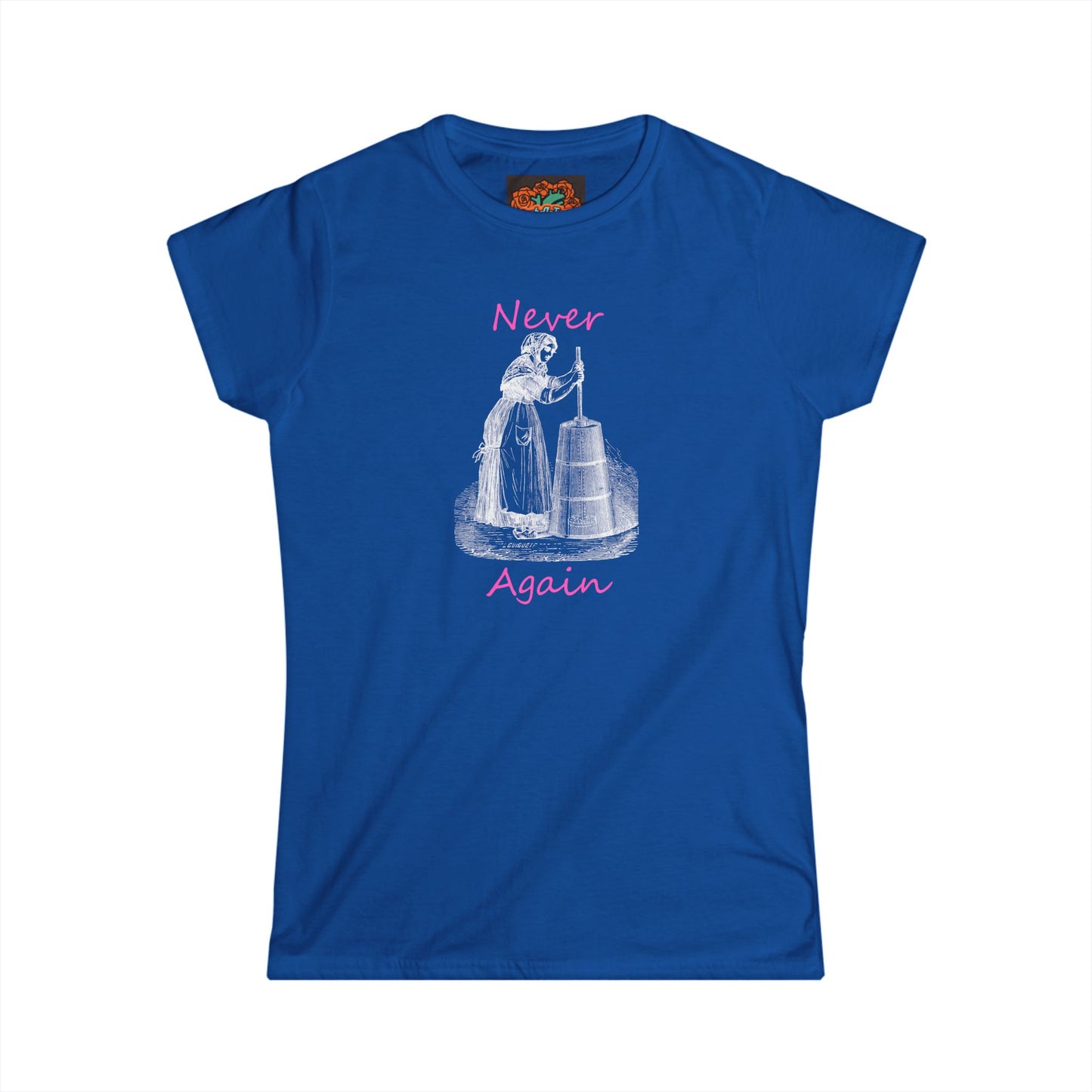'Never Again' Women's Softstyle Tee