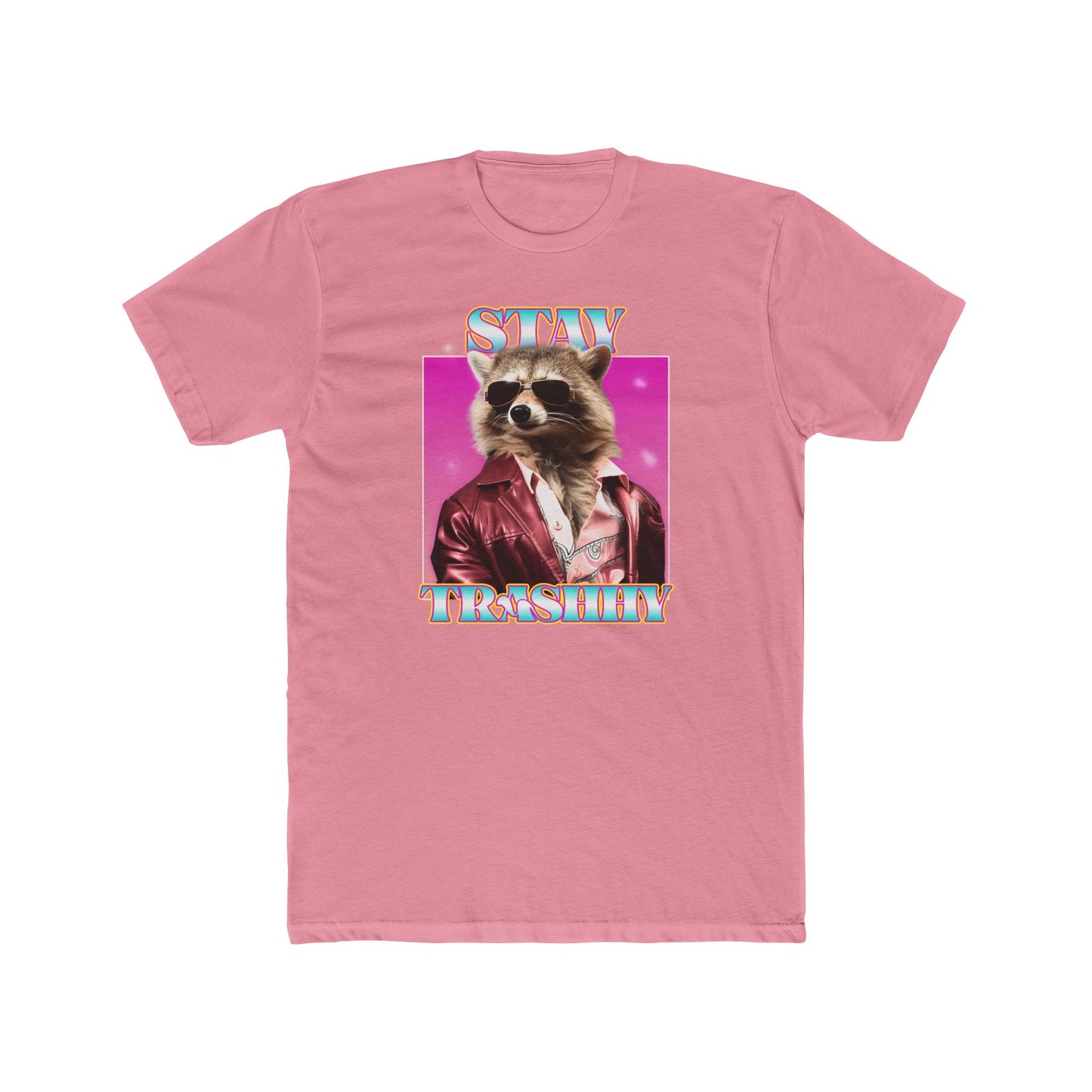 'Stay Trashhy' Unisex Cotton Crew Tee
