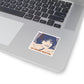 "Chronic Moisture" Kiss-Cut Stickers, Fun Laptop Stickers, Humorous Gift, Vinyl Decals.