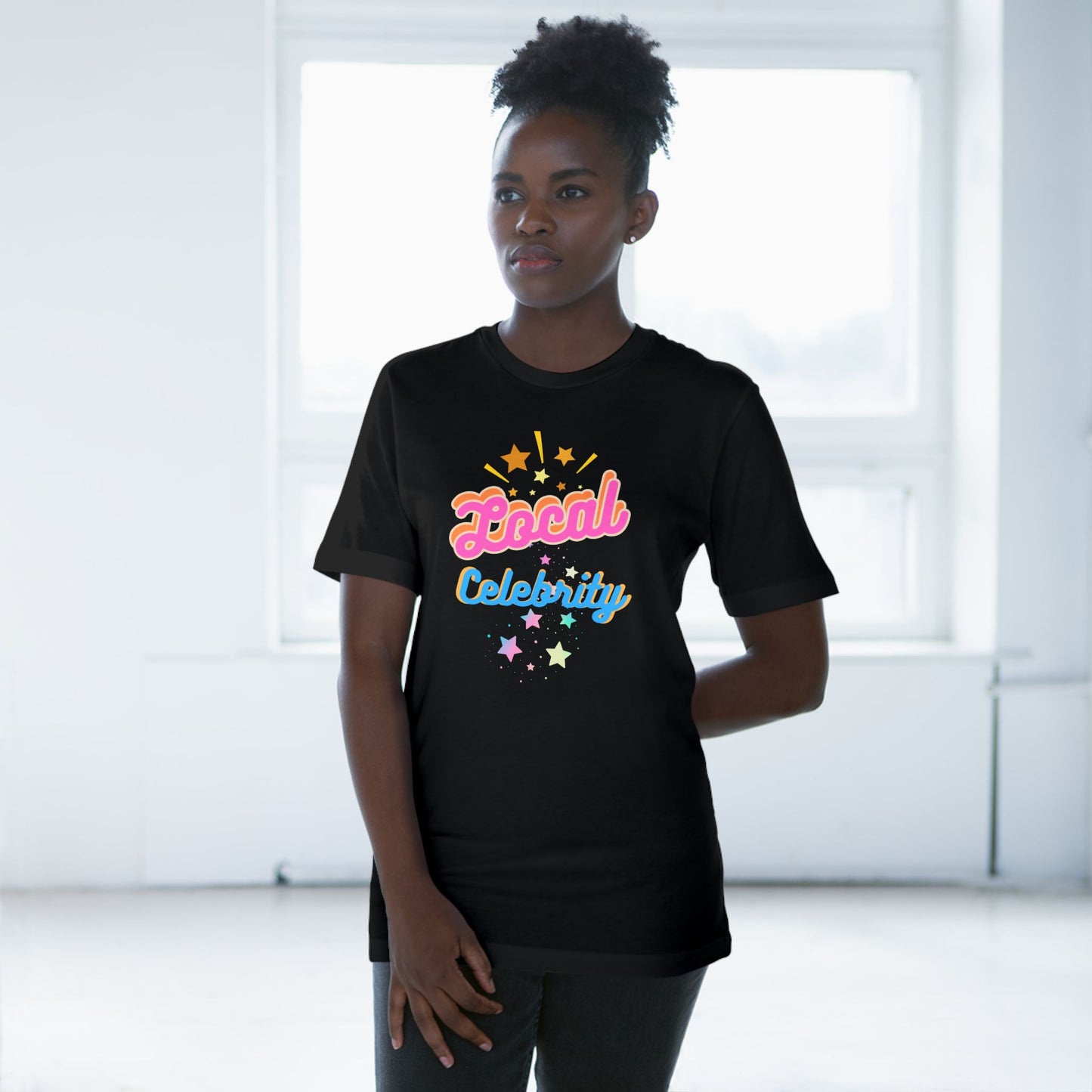 'Local Celebrity' Unisex Deluxe T-shirt