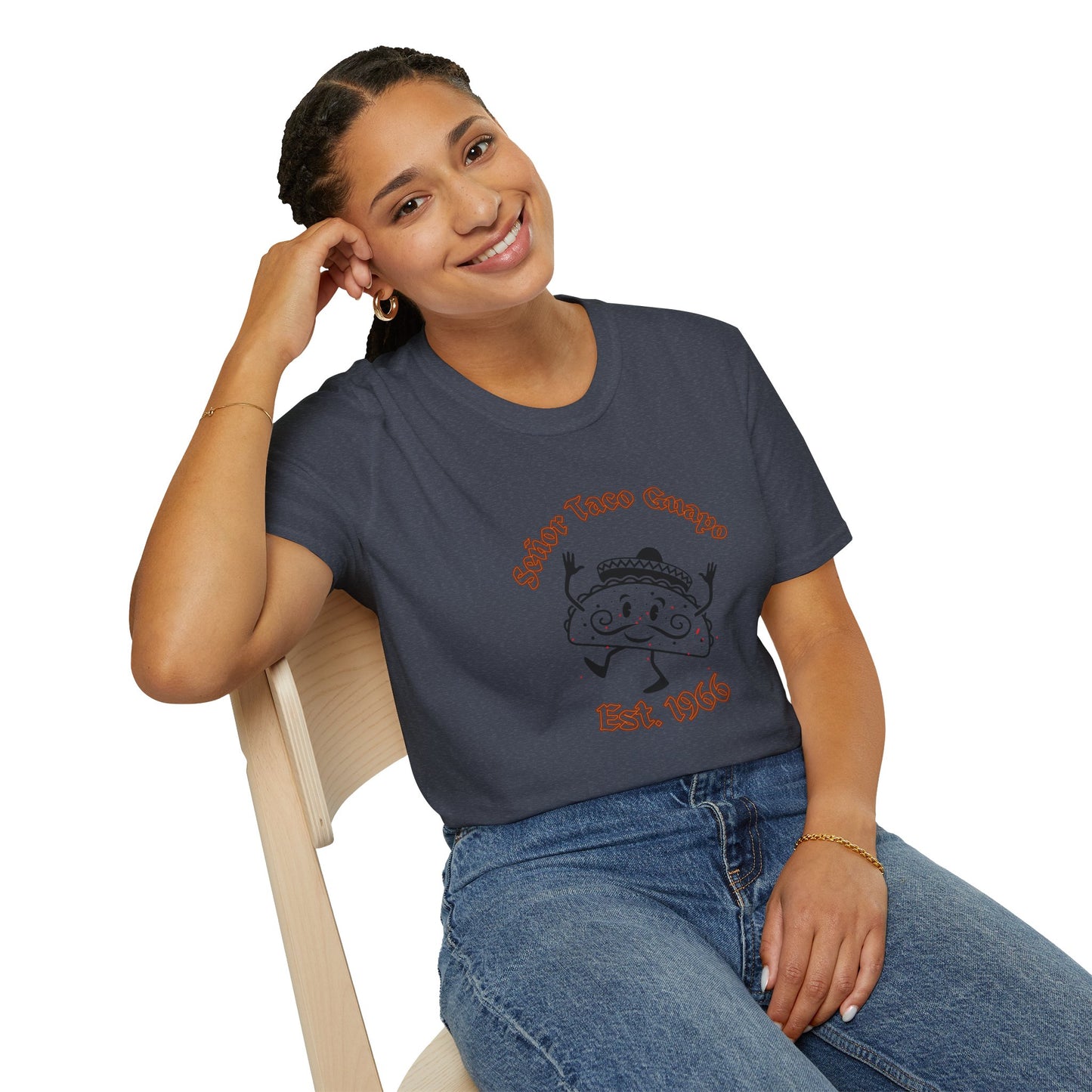 'El Taco Guapo' Unisex Softstyle T-Shirt