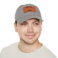 'Who's Your Daddy' (Spider)Dad Hat with Leather Patch (Rectangle)