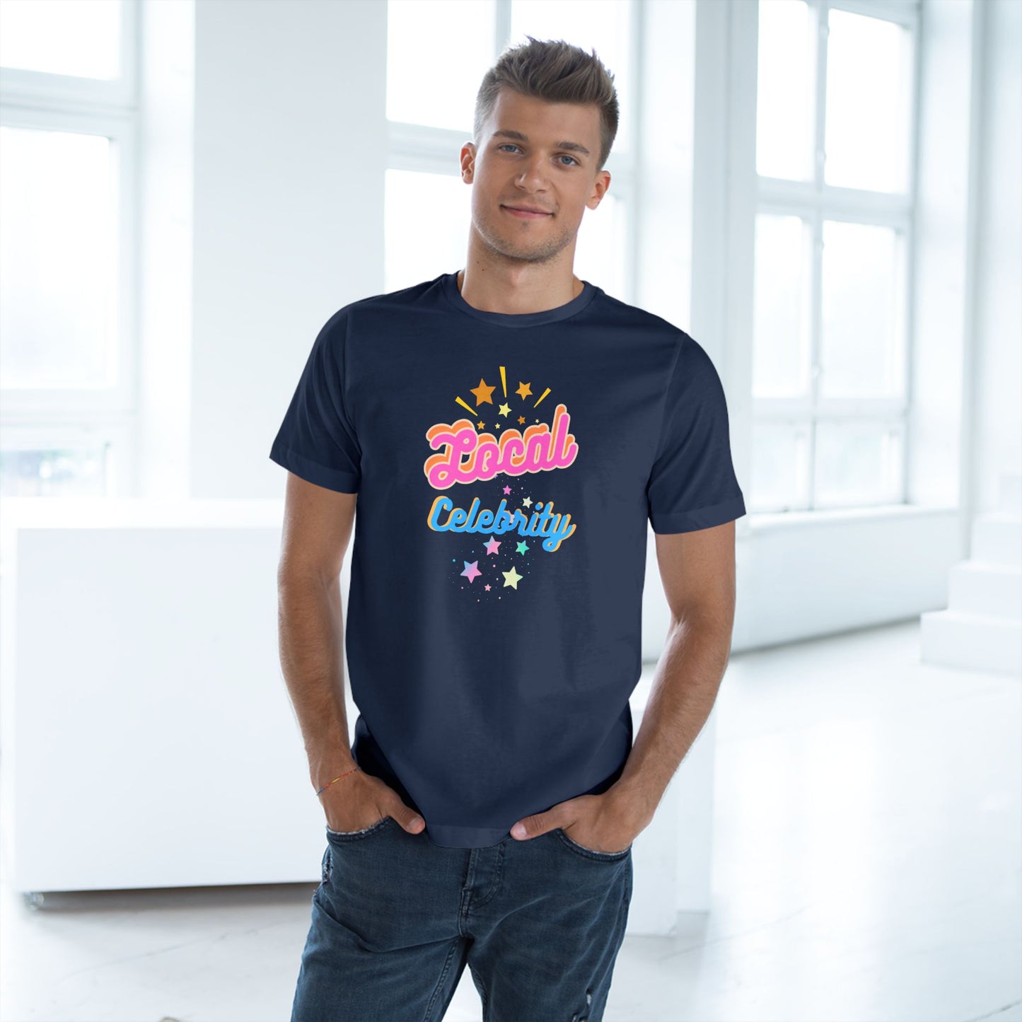 'Local Celebrity' Unisex Deluxe T-shirt