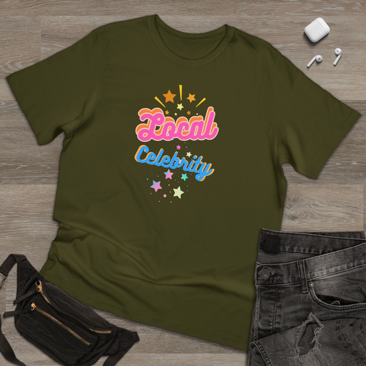 'Local Celebrity' Unisex Deluxe T-shirt