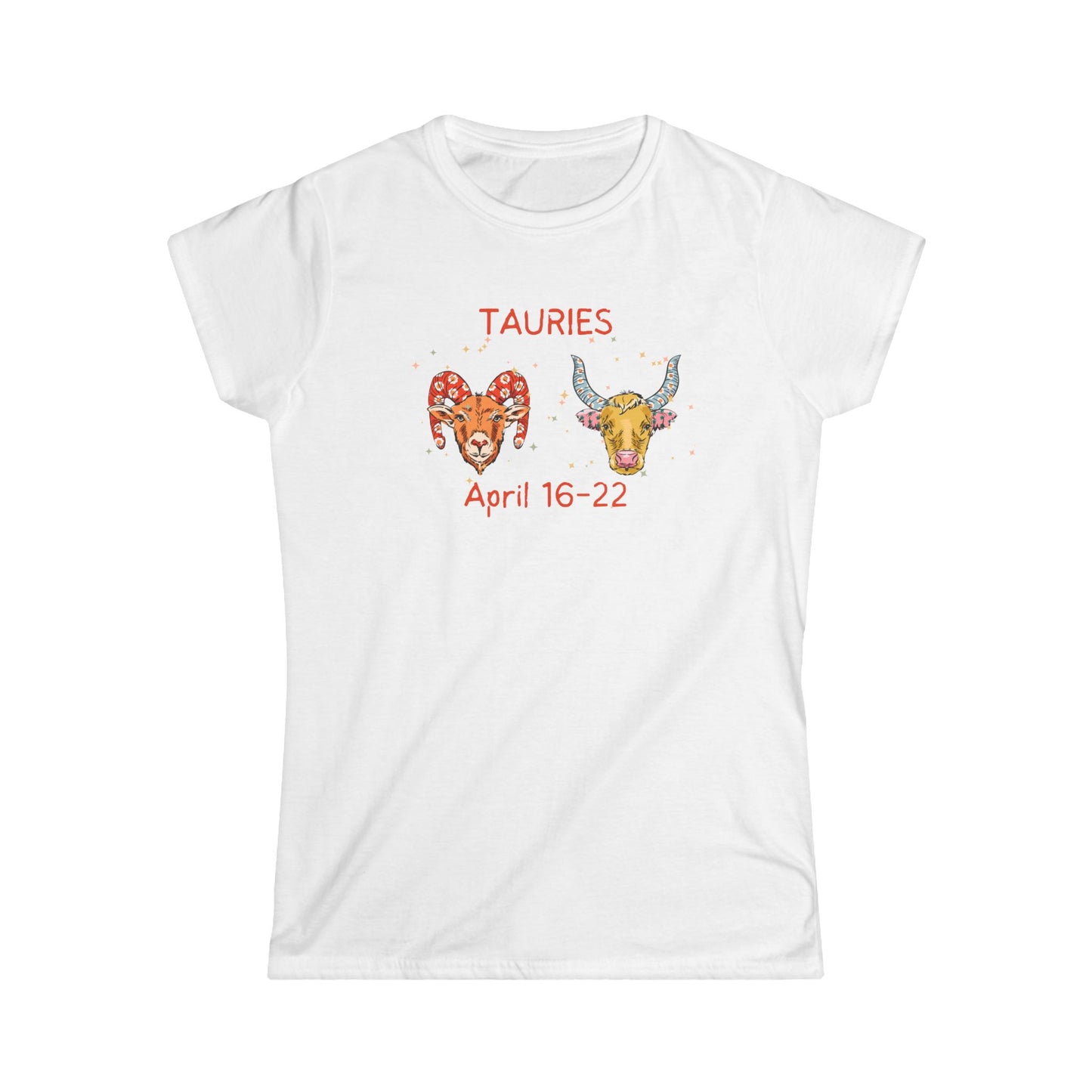 'Cusp -Tauries' Women's Softstyle Tee