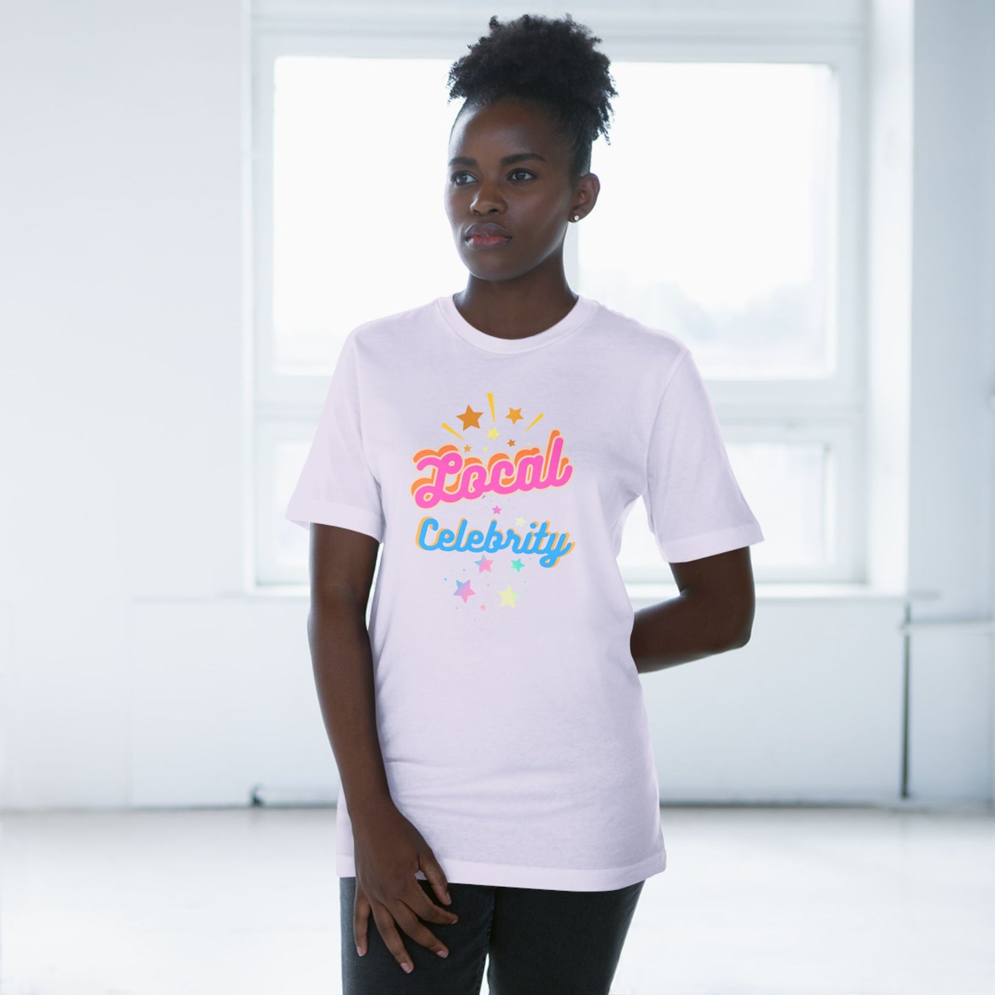 'Local Celebrity' Unisex Deluxe T-shirt