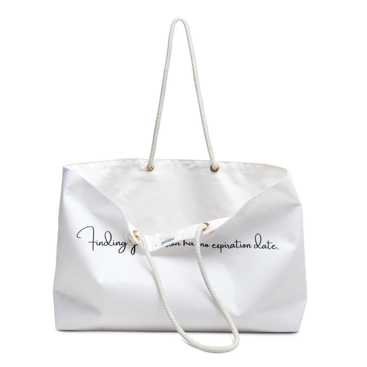 'Finding your Passion...'Weekender Bag