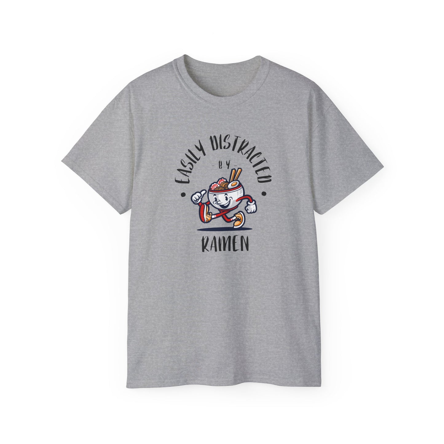 'Easily Distracted by Ramen' Unisex Ultra Cotton Tee