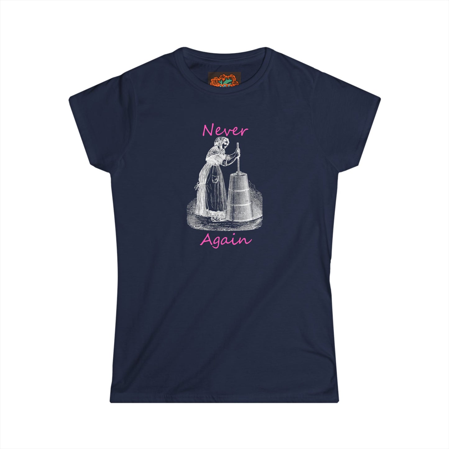'Never Again' Women's Softstyle Tee