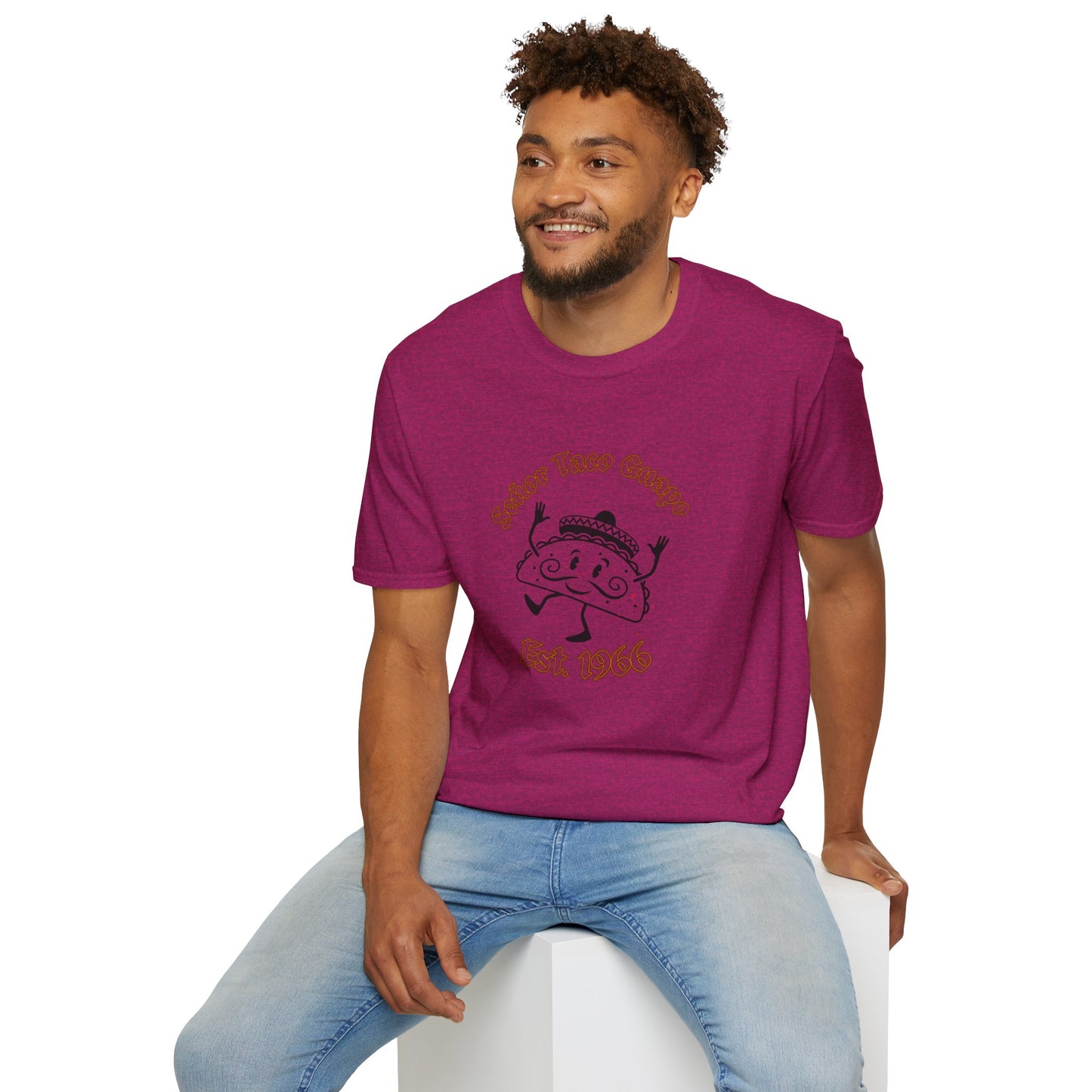 'El Taco Guapo' Unisex Softstyle T-Shirt
