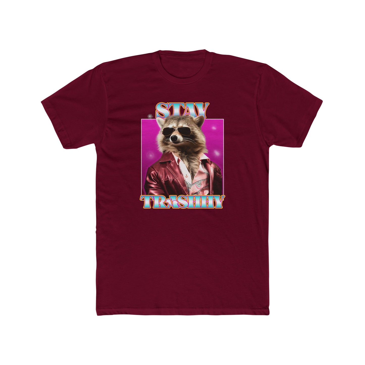 'Stay Trashhy' Unisex Cotton Crew Tee