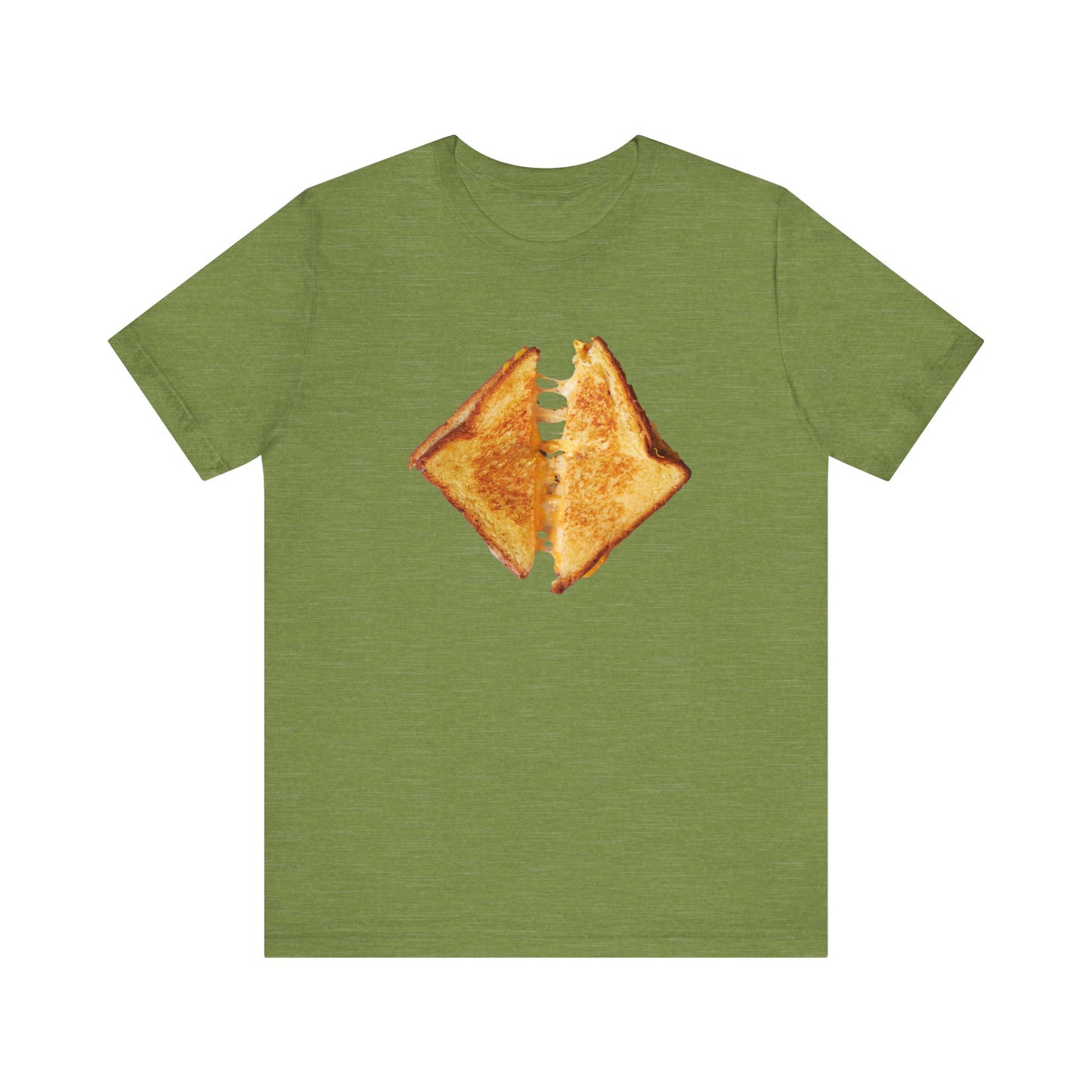 'Cheese Please' Funny Foodie Jersey Short Sleeve Tee