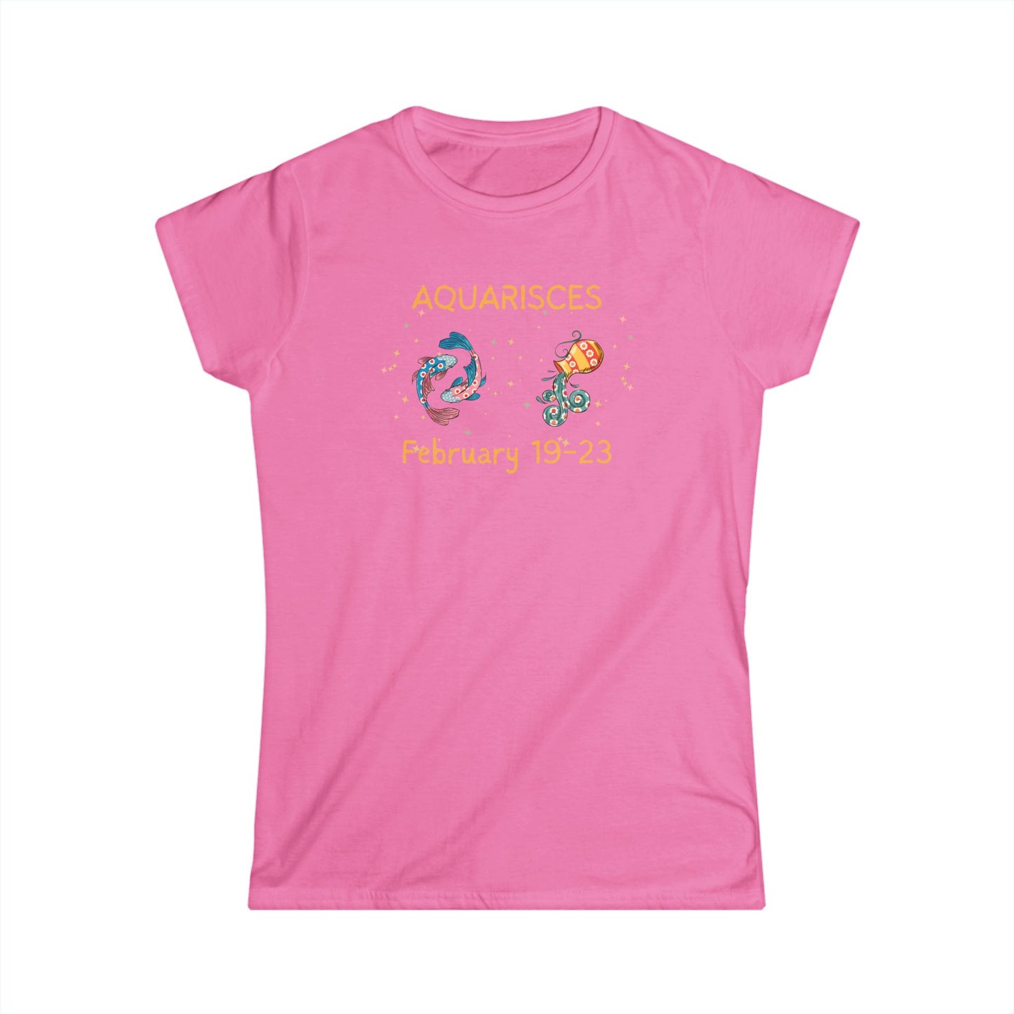 'Cusp - Aquarisces' Women's Softstyle Tee