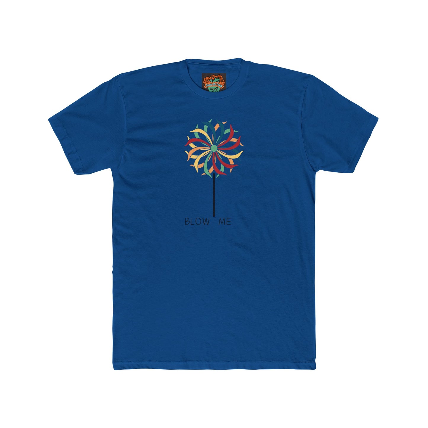 'Blow Me' Funny Men's Cotton Crew Tee