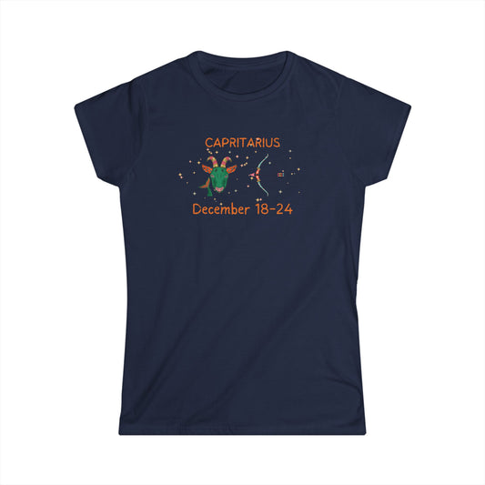 'Cusp - Capritarius'  Women's Softstyle Tee