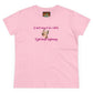 'Just Can't Help It' Women's Midweight Cotton Tee