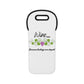 'Because Feelings Are Stupid' Wine Tote Bag