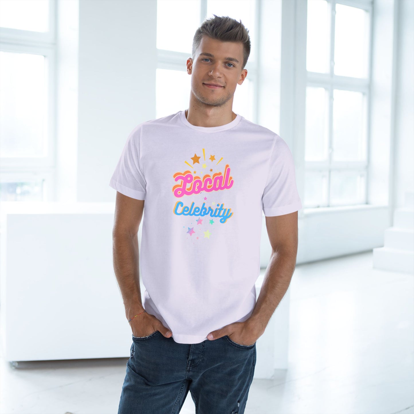 'Local Celebrity' Unisex Deluxe T-shirt