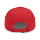 'Who's Your Daddy' (Spider)Dad Hat with Leather Patch (Rectangle)