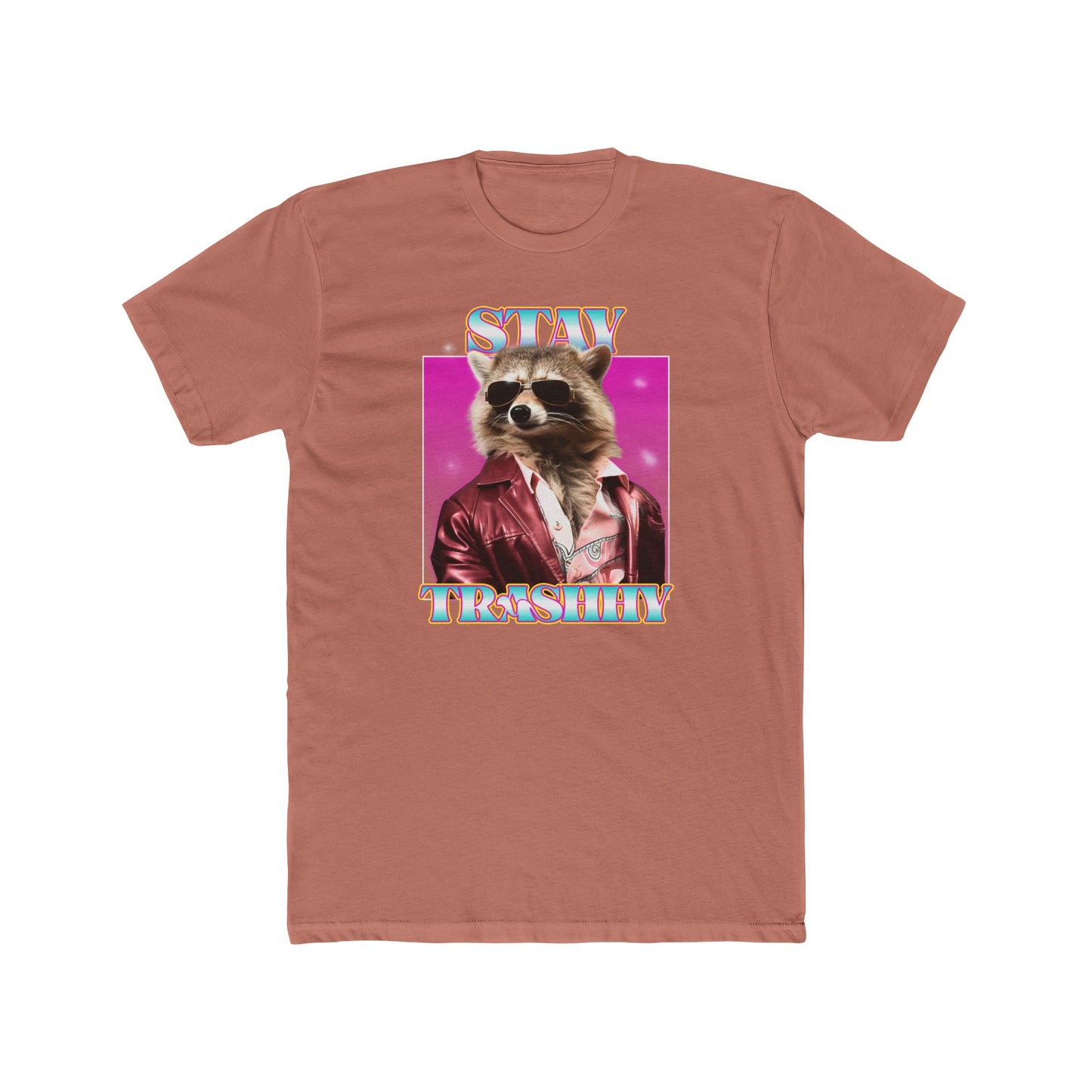 'Stay Trashhy' Unisex Cotton Crew Tee