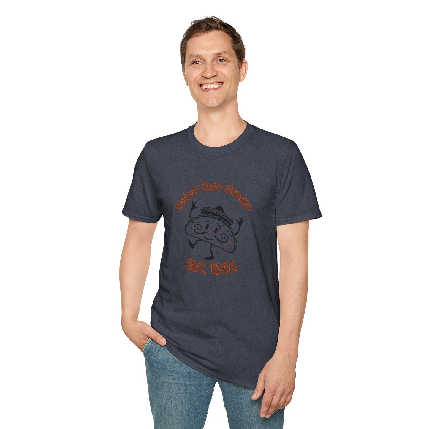 'El Taco Guapo' Unisex Softstyle T-Shirt