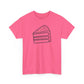 'Cake' Unisex Heavy Cotton Tee Express Delivery available