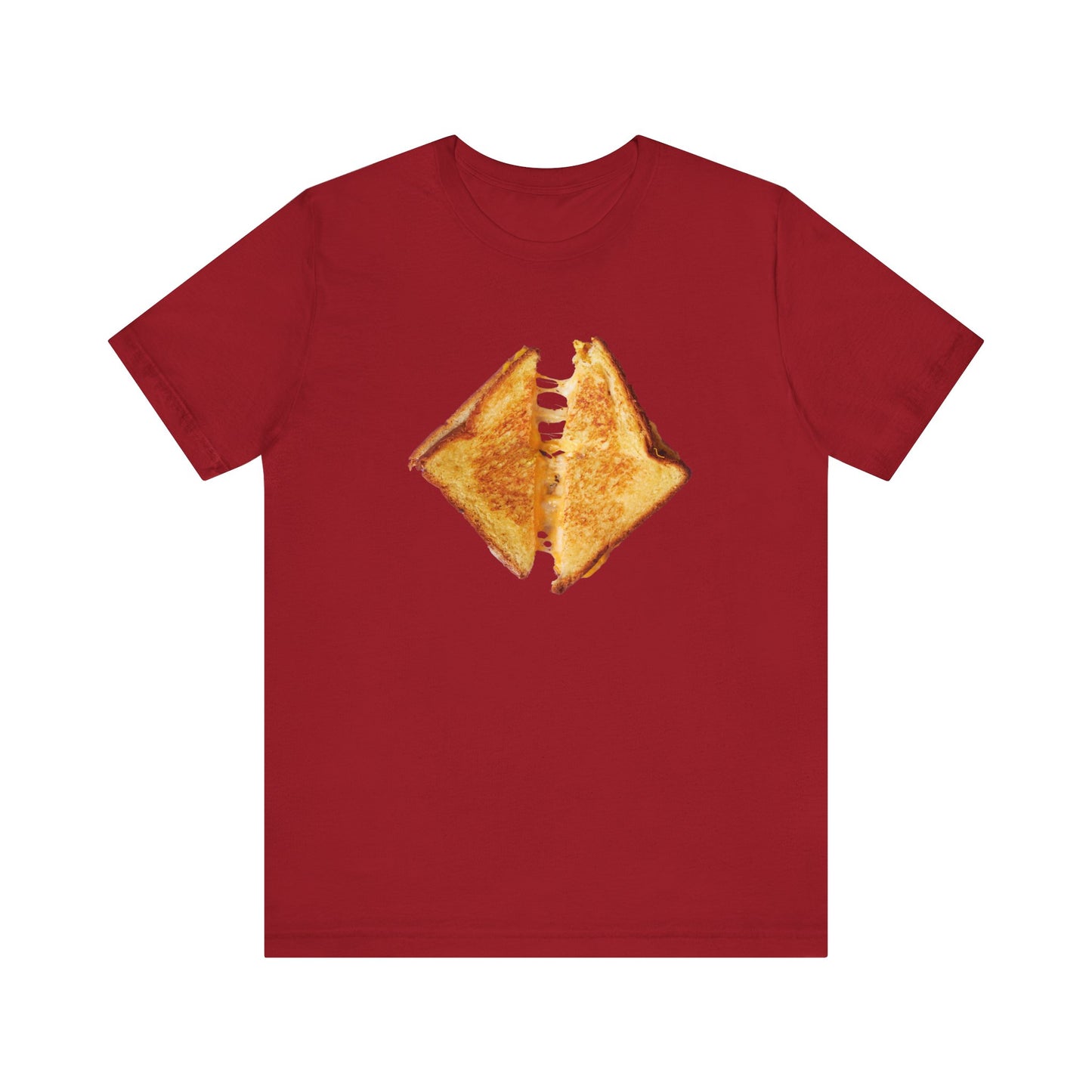 'Cheese Please' Funny Foodie Jersey Short Sleeve Tee