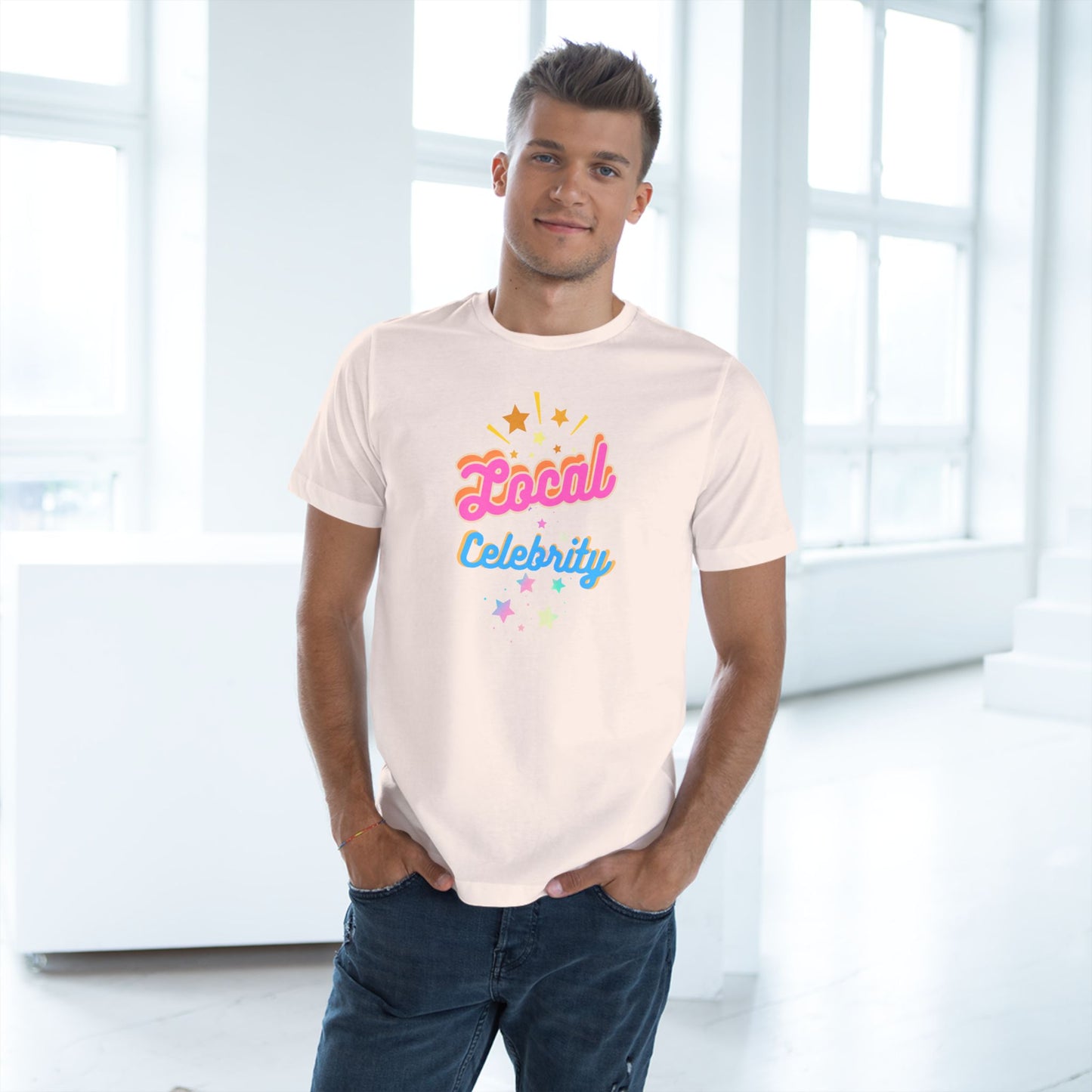'Local Celebrity' Unisex Deluxe T-shirt