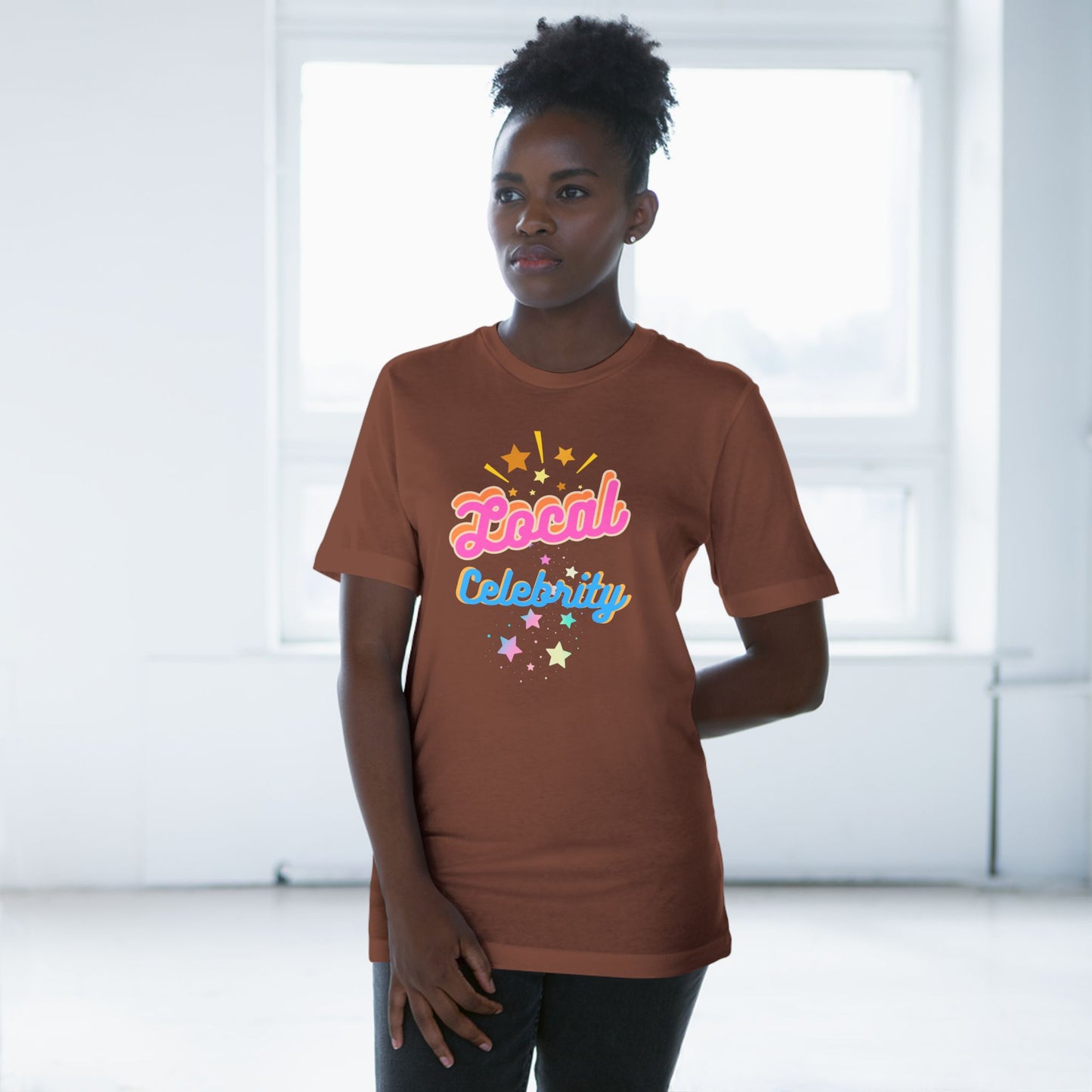 'Local Celebrity' Unisex Deluxe T-shirt