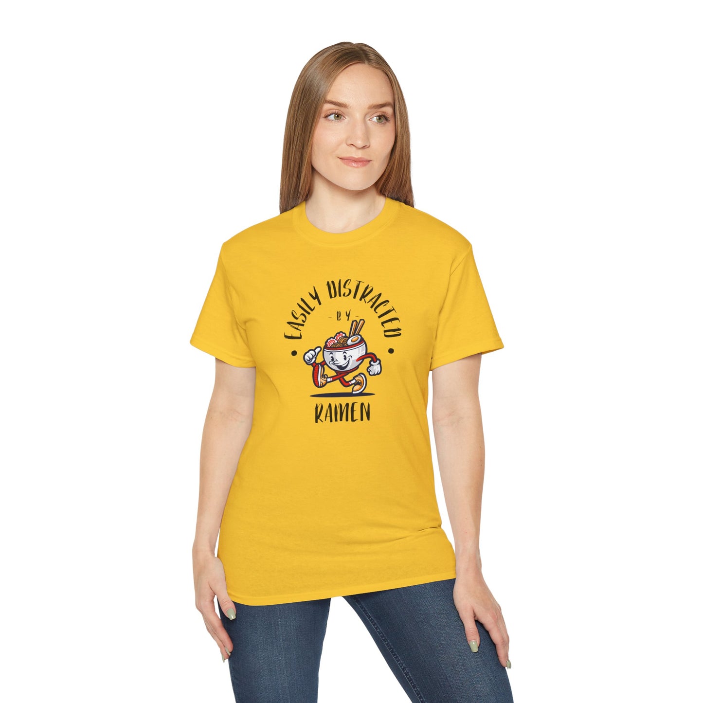 'Easily Distracted by Ramen' Unisex Ultra Cotton Tee