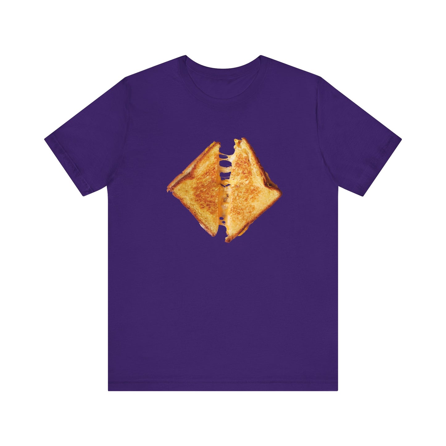 'Cheese Please' Funny Foodie Jersey Short Sleeve Tee