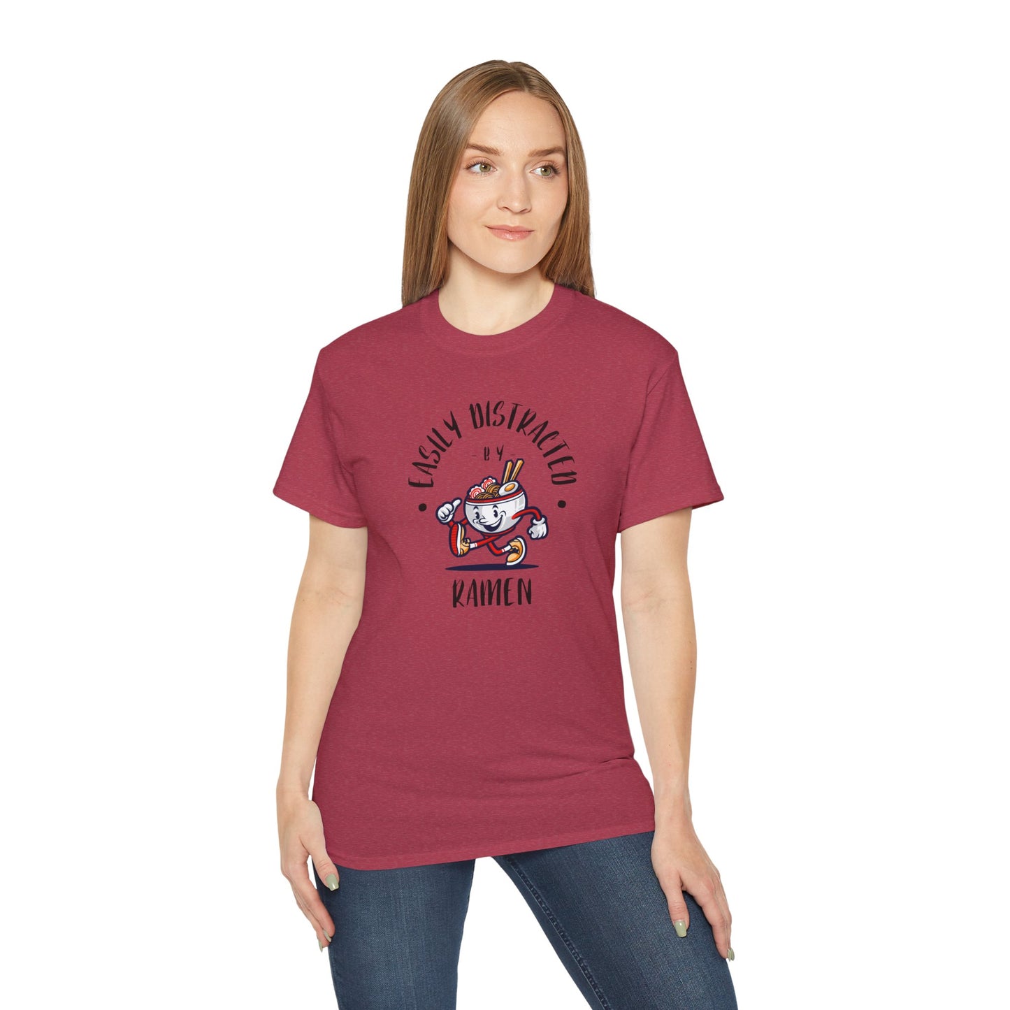 'Easily Distracted by Ramen' Unisex Ultra Cotton Tee