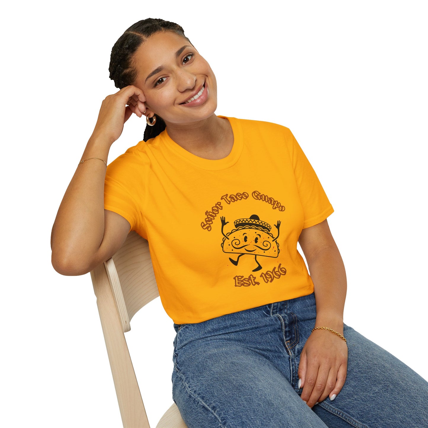 'El Taco Guapo' Unisex Softstyle T-Shirt