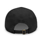 'Who's Your Daddy' (Spider)Dad Hat with Leather Patch (Rectangle)