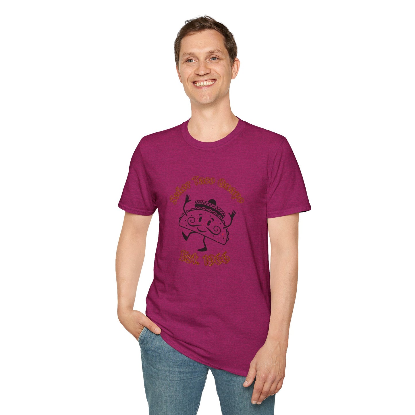 'El Taco Guapo' Unisex Softstyle T-Shirt