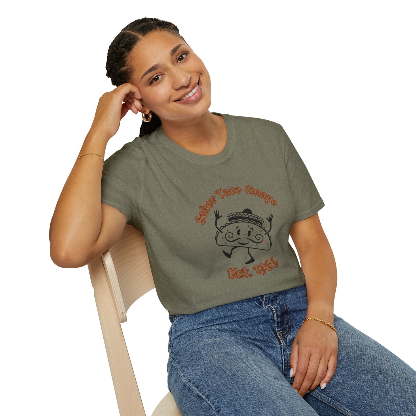 'El Taco Guapo' Unisex Softstyle T-Shirt