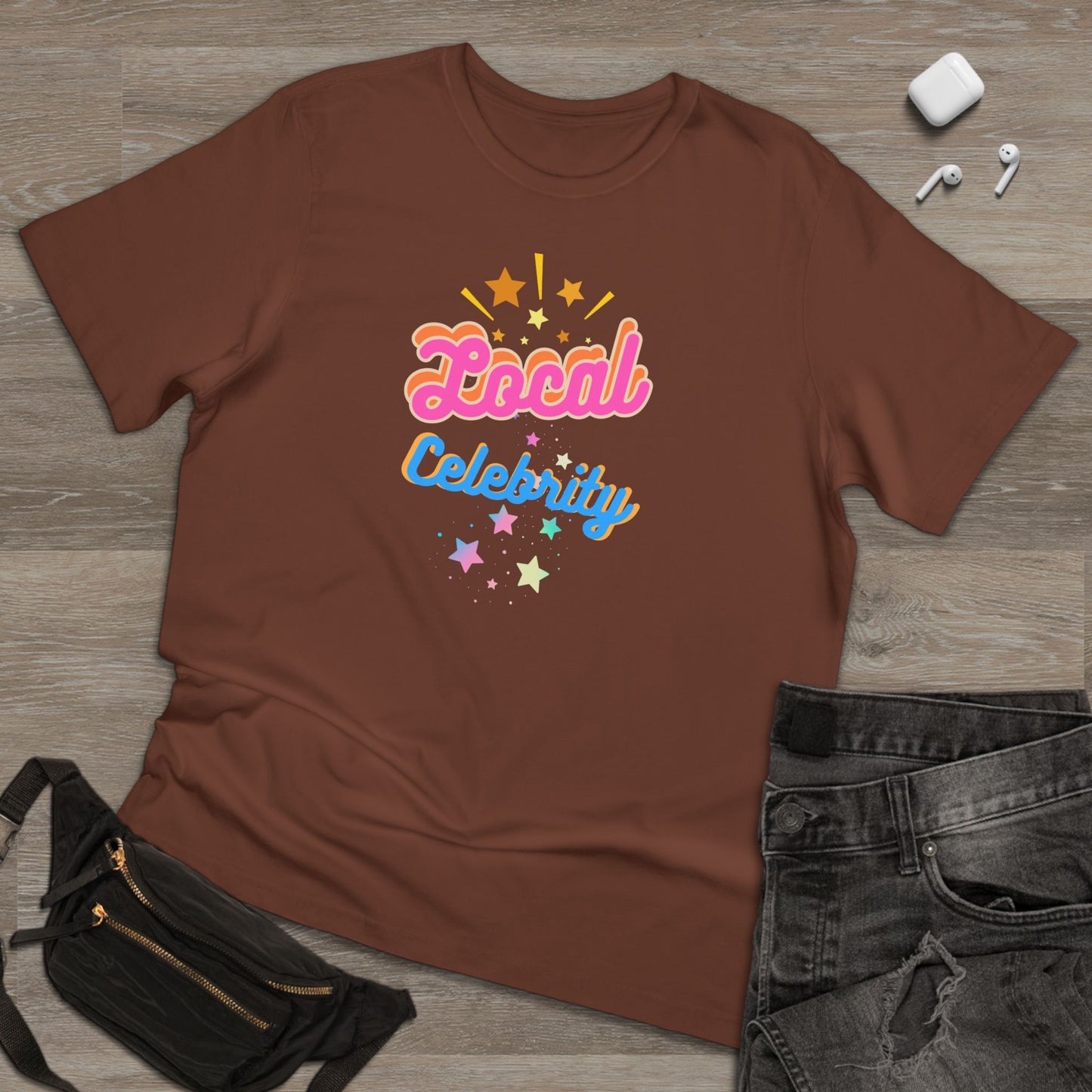 'Local Celebrity' Unisex Deluxe T-shirt