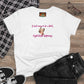'Just Can't Help It' Women's Midweight Cotton Tee