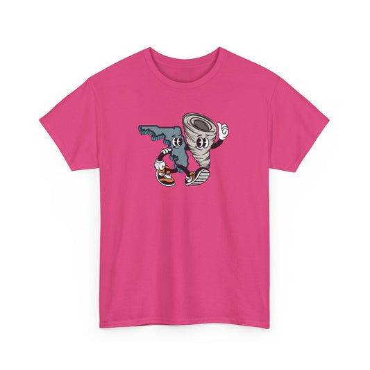 'Florida Hurricane Besties' Unisex Heavy Cotton Tee