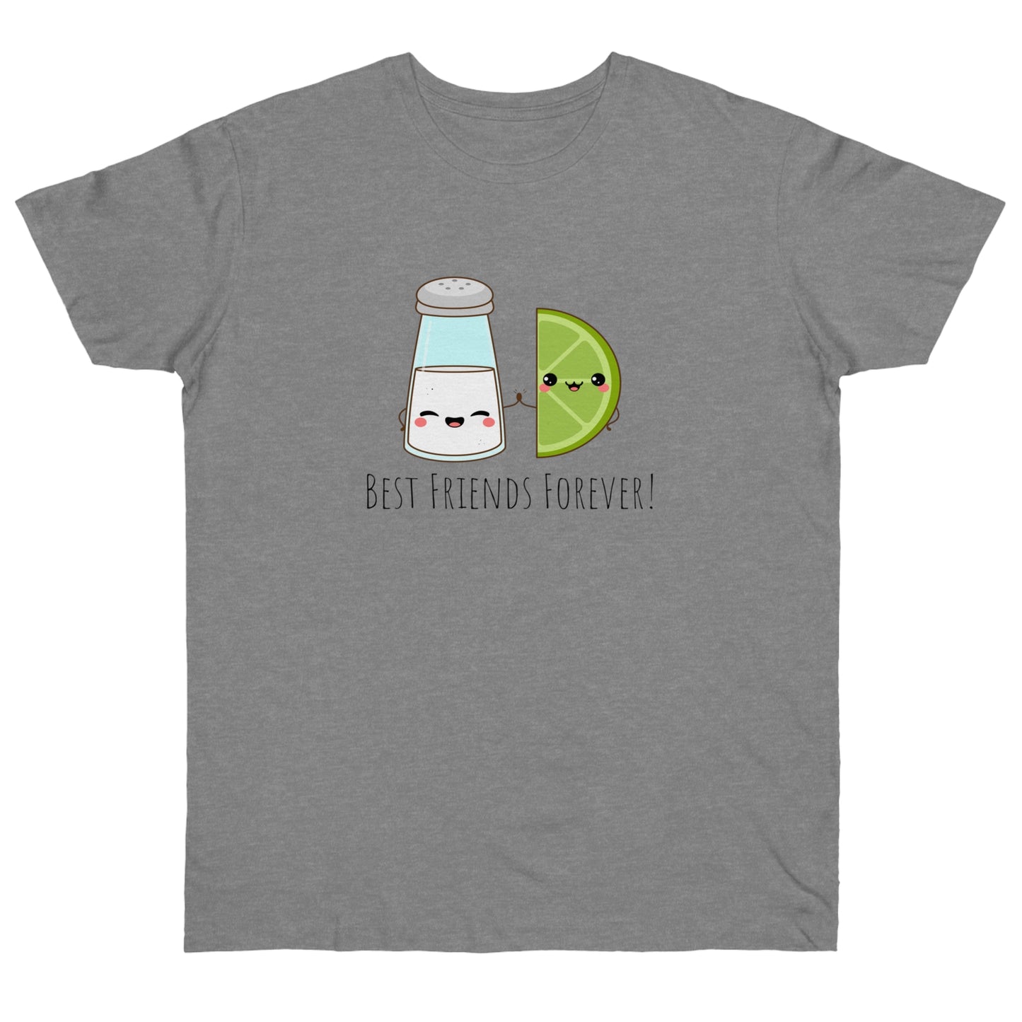 'Salt & Lime Best Friends Forever!' Single Jersey T-shirt