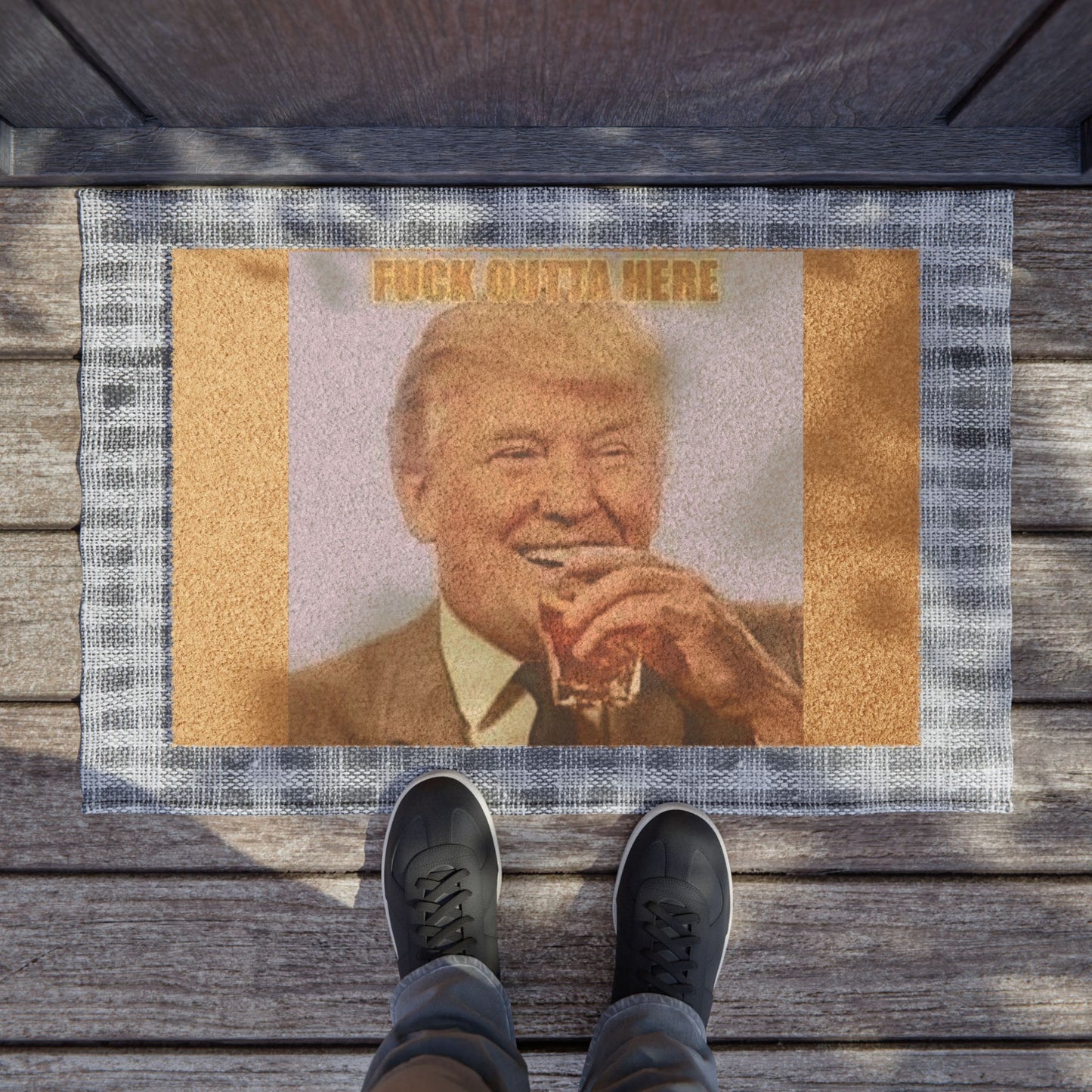 'FOH' DJT Doormat