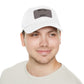 'Who's Your Daddy' (Spider)Dad Hat with Leather Patch (Rectangle)