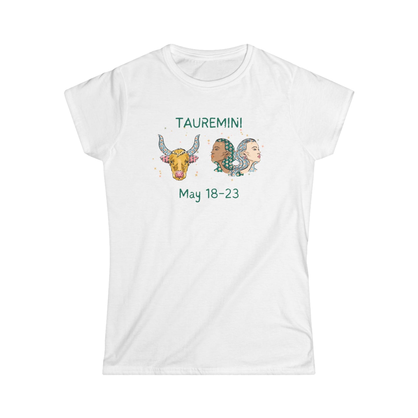 'Cusp -Tauremini' Women's Softstyle Tee